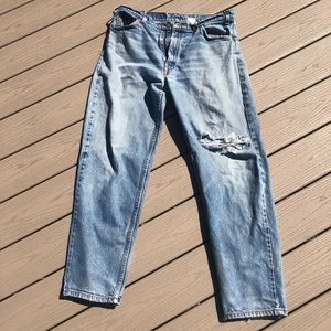 Vintage Levi’s 550 36W 32L black label orange tab